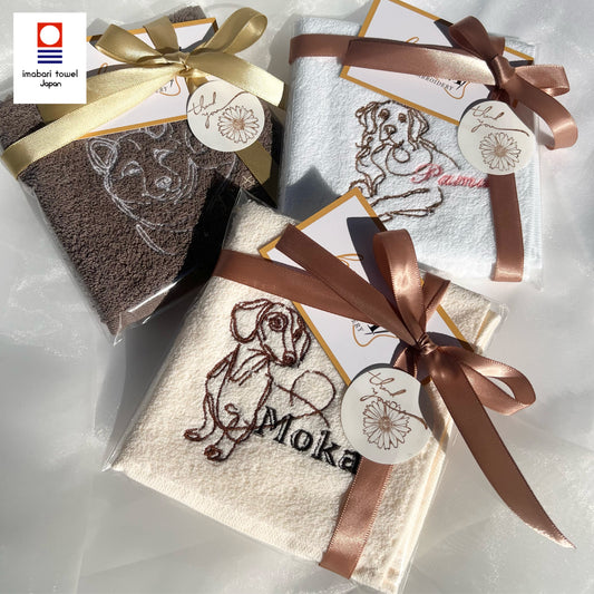 One-Line dog【セミオーダー】